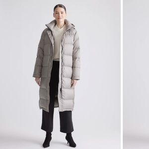 Quince longer down puffer jacket